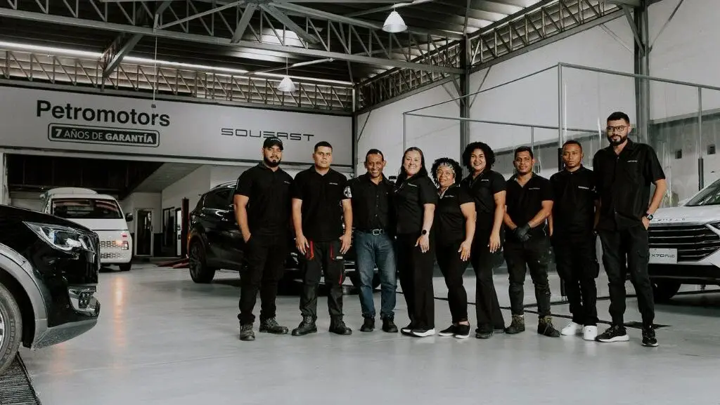 Taller de servicio Jetour en la Transístmica